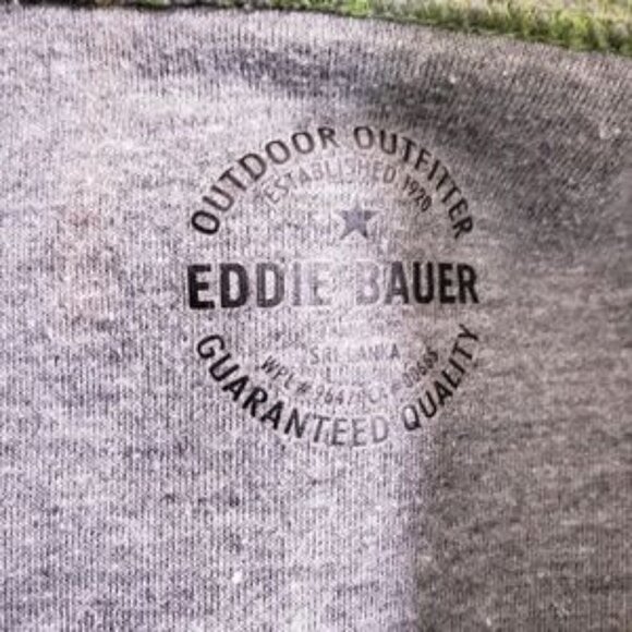 Eddie Bauer Women’s Green ¼ Zip Fleece Outdoor Sweater Pullover – Size Small - Picture 4 of 13